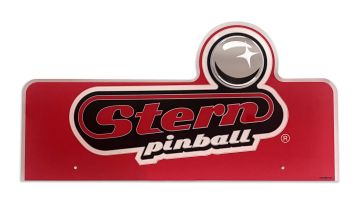 'Stern Expression Lighting System Edge Lit Topper Plate - Stern Logo